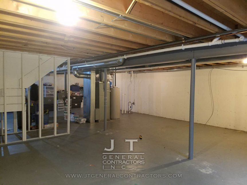 JT General Contractors - New Basements Gallery